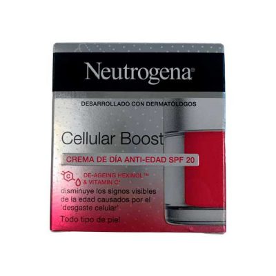 قیمت ، خرید و طرز استفاده کرم ضد چروک روز نوتروژینا (نیتروژنا) Neutrogena ضد پیری مدل سلولار بوست Cellular Boost